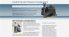 Desktop Screenshot of nettoyage-casablanca.com